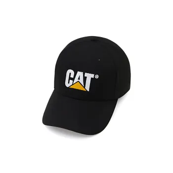 CAT Cotton Baseball Caps Unisex Black