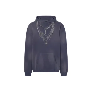 ROCAWEAR Sweatshirt Unisex Blue Gray