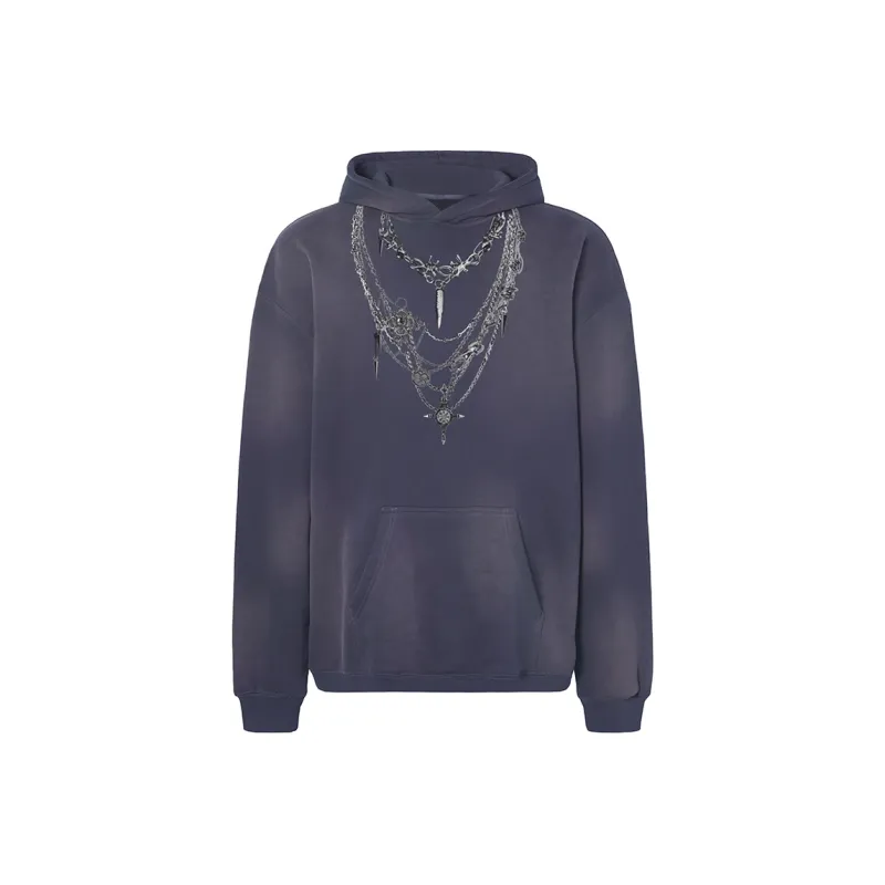 ROCAWEAR Sweatshirt Unisex Blue Gray-0