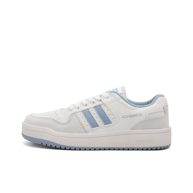 DEERWAY Height Increasing, Abrasion Resistant, Lightweight, And Breathable Low Top Casual Shoes Women's Sea Salt Blue-0