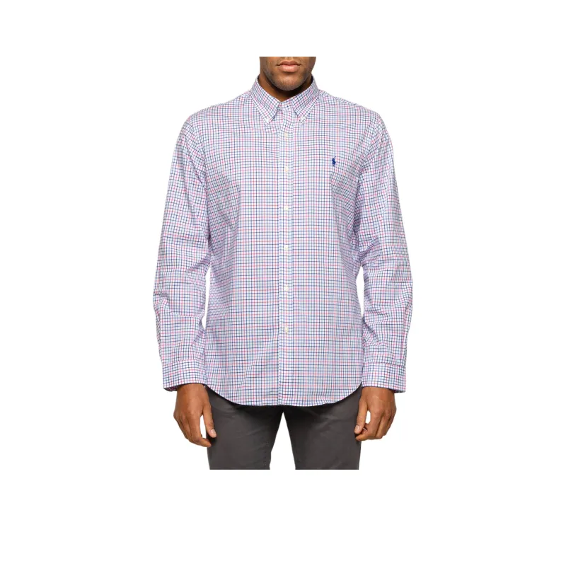 Polo Ralph Lauren Shirt Men's Blue Pink-0