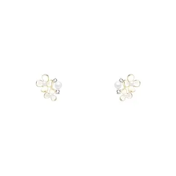 Universe Search S925 Silver Stud Earrings Women's