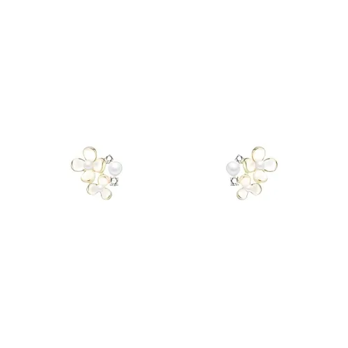 Universe Search S925 Silver Stud Earrings Women's