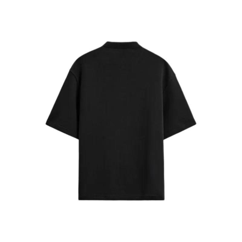 ZARA Polo Shirts Men Black-1