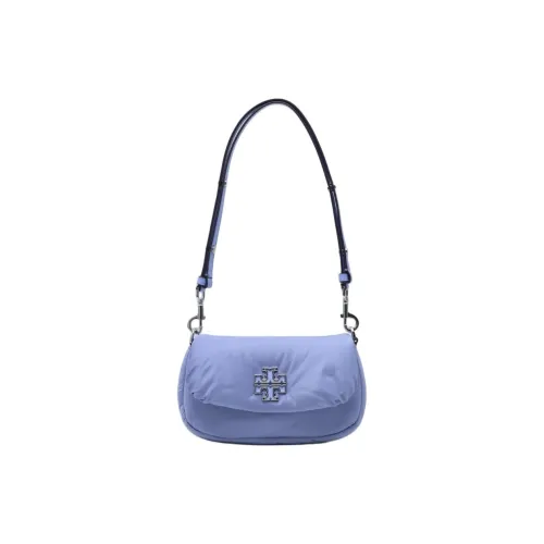 TORY BURCH Fabric Crossbody Bag, Shoulder Bag Women's Blue