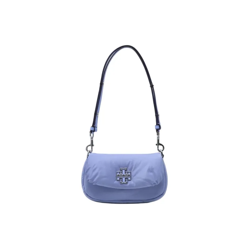 TORY BURCH Fabric Crossbody Bag, Shoulder Bag Women's Blue-0