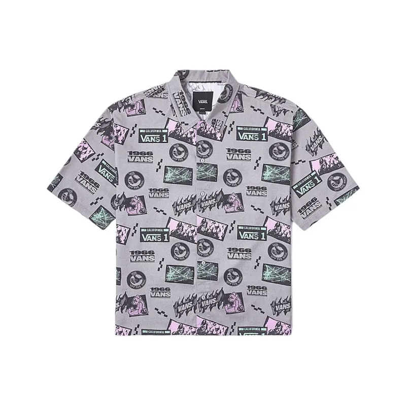 Vans Shirts Men Gray-0
