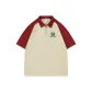 Burgundy & Apricot (Black Logo)