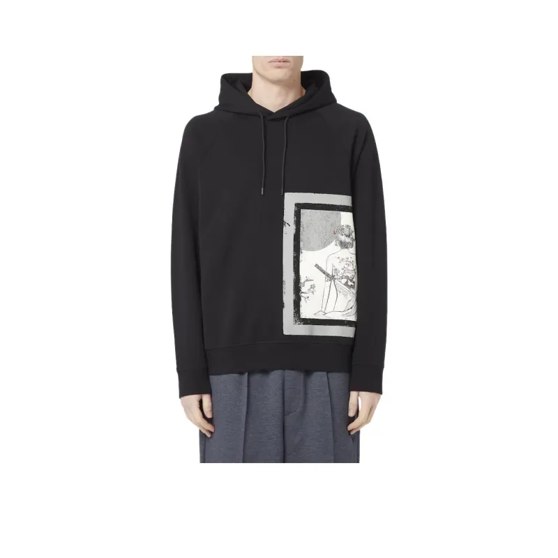 EMPORIO ARMANI Graphic print Hoodie-0