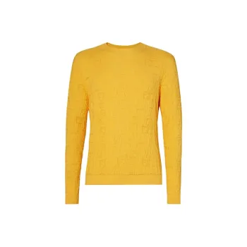 FENDI FW21 Sweater Men's Yellow