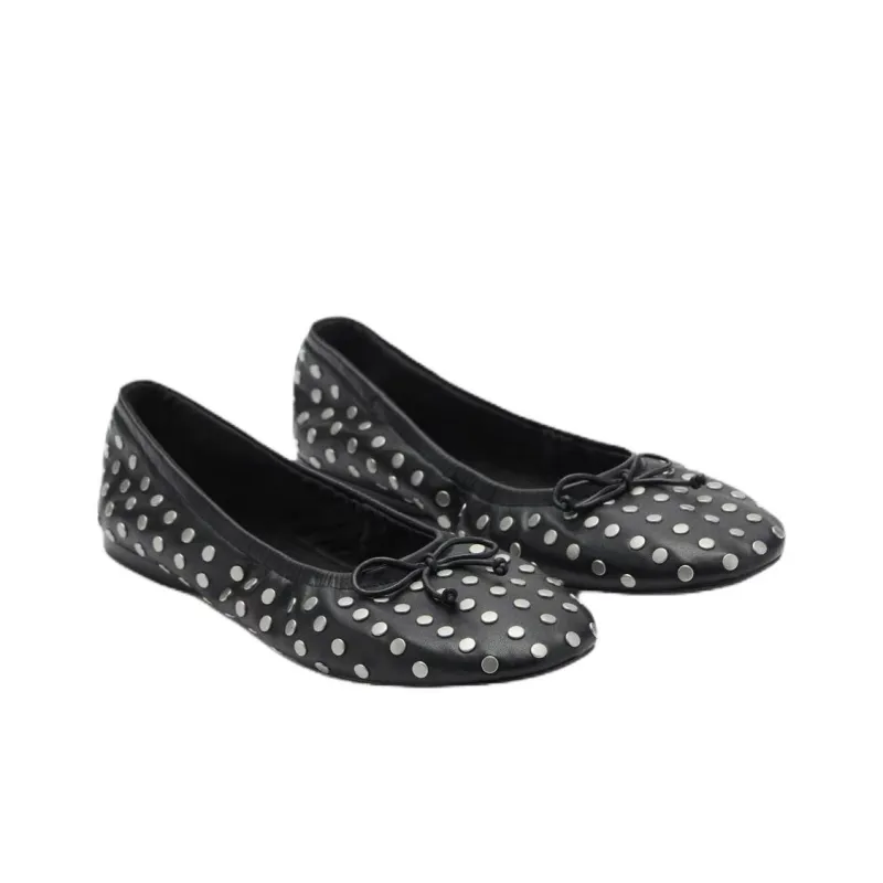 MANGO Casual Single Shoes Women's Black-1