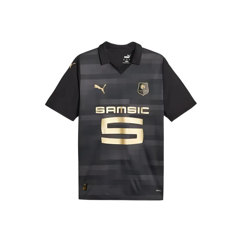 PUMA T-Shirt Men's Puma Black Matte Puma Gold-0
