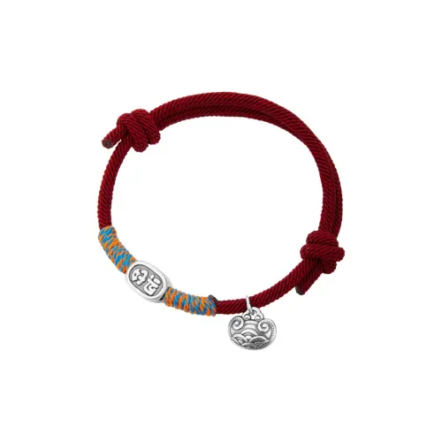 Shunqin Silver Building 999 Fine Silver Bracelets Women's