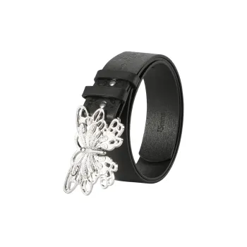 15 MINS PU Leather Belts Women's Width 3.5cm