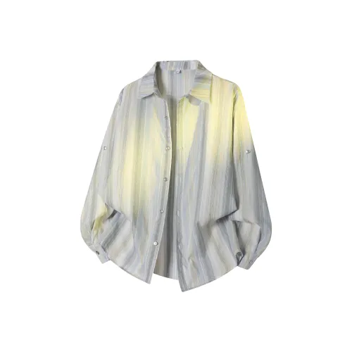 XIXN Shirt Unisex Tie Dye Stripes