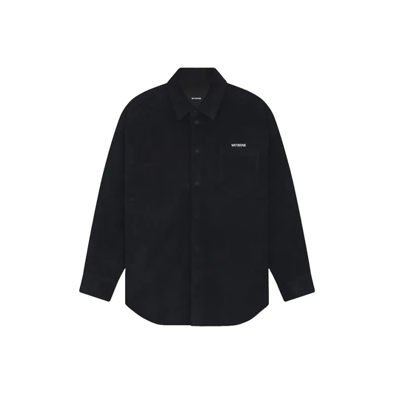 WE11DONE Shirts Unisex Black-0