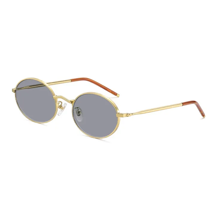 BERTHA Metal Round Sunglasses Unisex-6
