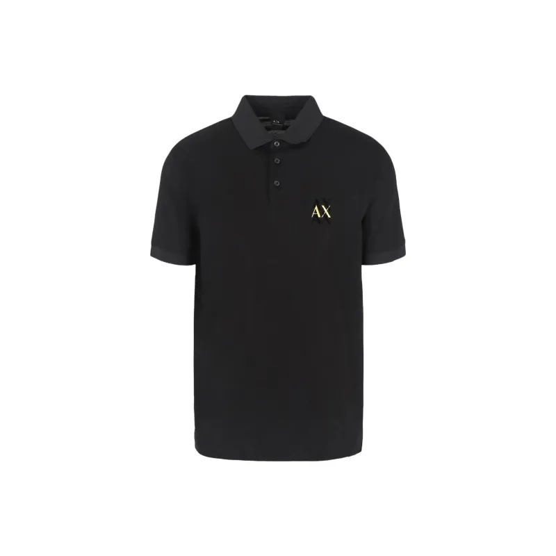 ARMANI EXCHANGE Polo Shirt Men's Black-0