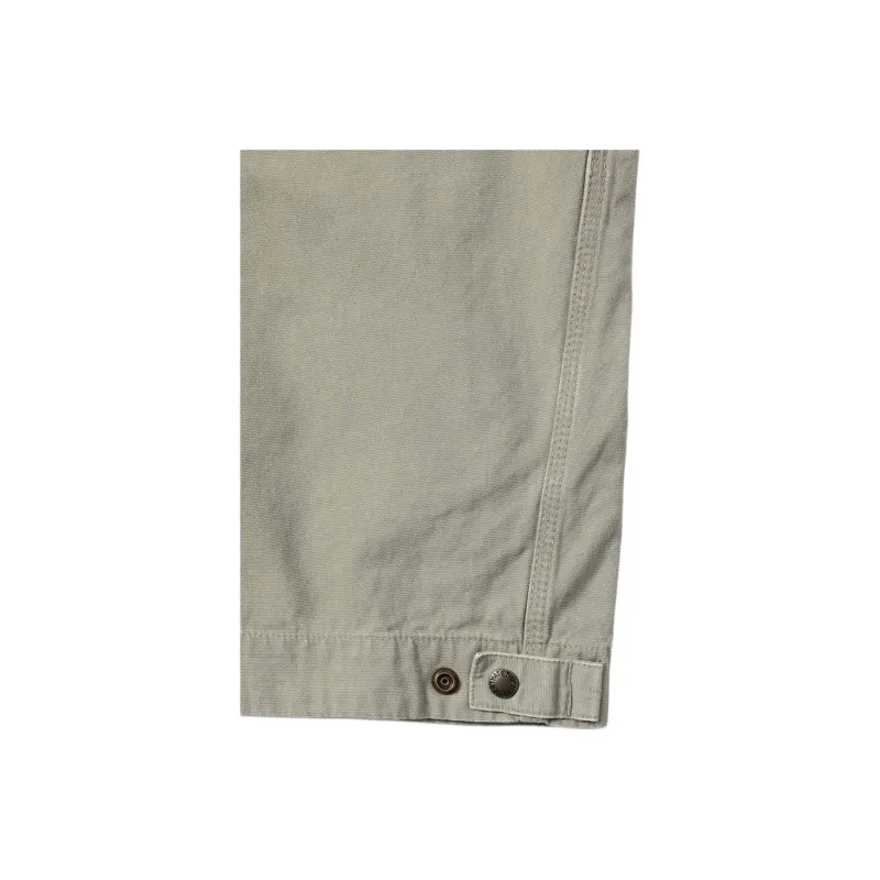 Thisisneverthat SS24 Washed Carpenter Jacket Jacket Unisex Khaki Gray-4