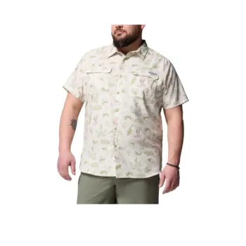 Columbia PFG Uncharted Shirt Men's Stones Marsh