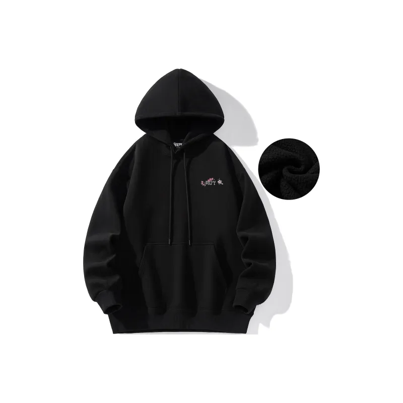 WKPY Fleece Lined Hoodie Unisex Couple's-0