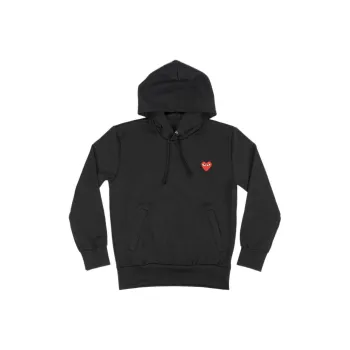 Comme Des Garcons Play Red Heart Hoodie