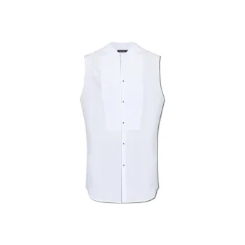 DSQUARED 2 Curved Hem Sleeveless Shirt