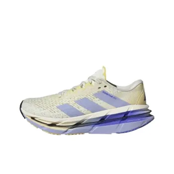 Adidas Adistar Byd Cushioning Low Top Running Shoes Women's Purple Yellow