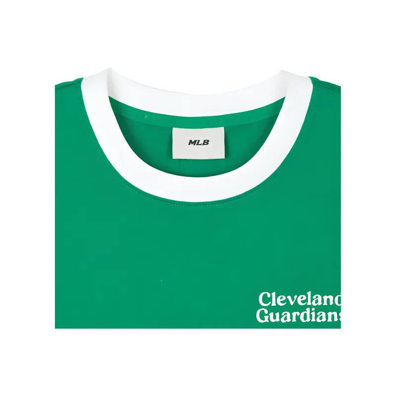 MLB Drop Shoulder Sleeve T Shirt Women's Green-2