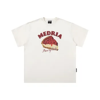 MEDRIA T-Shirts Unisex Ecru