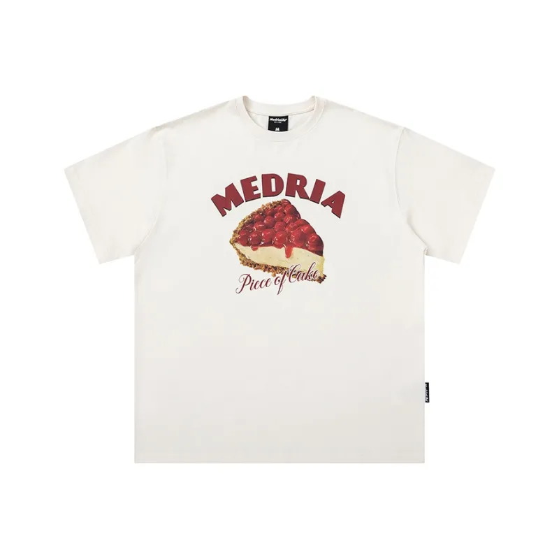 MEDRIA T-Shirts Unisex Ecru-0