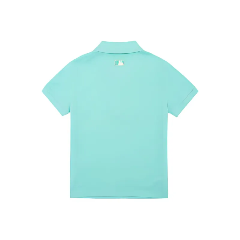 MLB Base Logo Polo Shirt Women's Mint Green-1