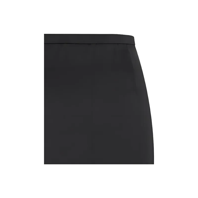 SAINT LAURENT Mid Rise Pencil Skirt-2