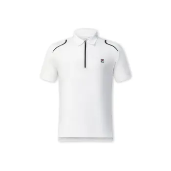 FILA Polo Shirts Men Bright White