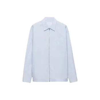 PRADA Cotton Zip up Shirt