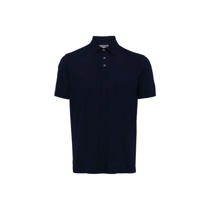 FEDELI Alby Jersey Polo Shirt-0