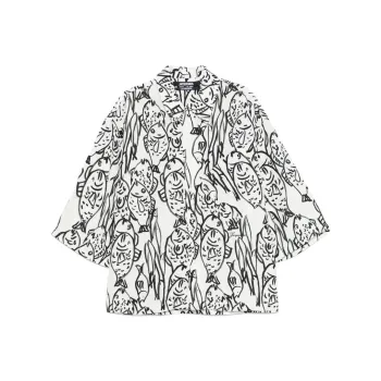 Jacquemus Fish Print Boxy Shirt