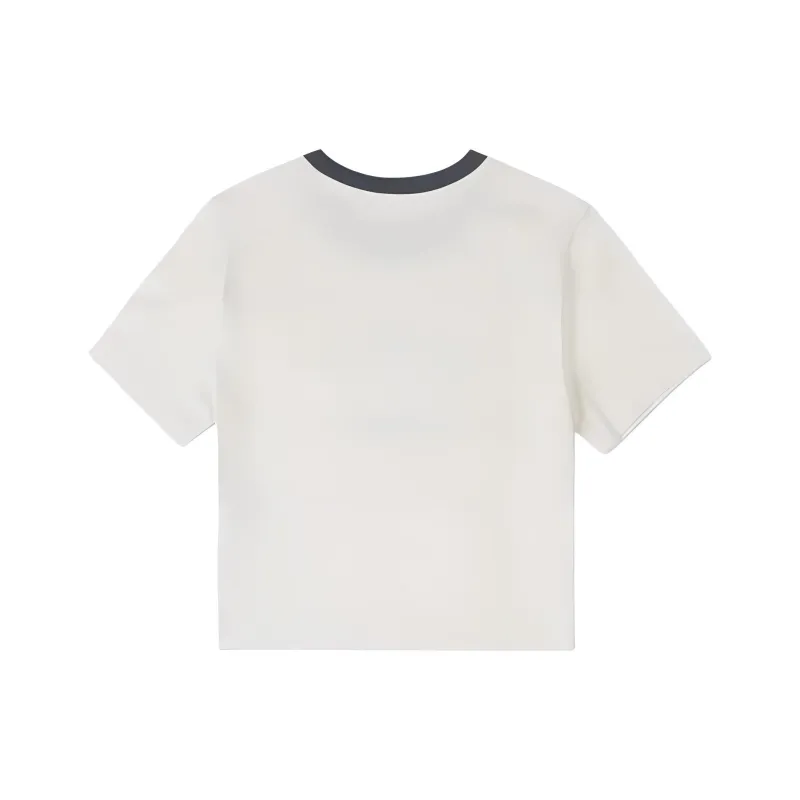 Converse T Shirts Women's Brown-1