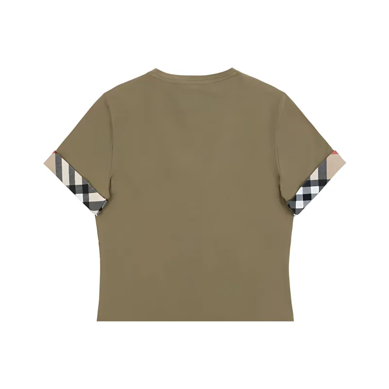 Burberry T Shirts Women's Green-5
