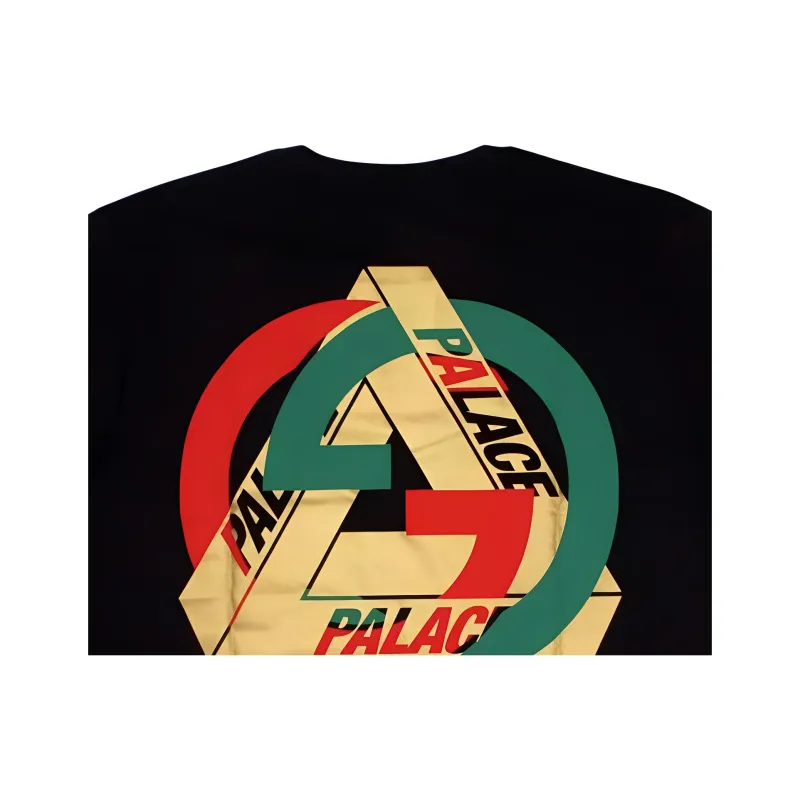 GUCCI X Palace Printed Heavy Cotton Jersey T Shirt 'Black'-4