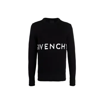 Givenchy 4G Knitted Cotton Crewneck