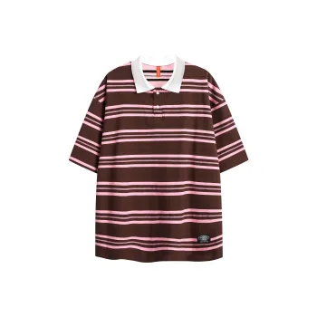 FEAROM Polo Shirts Unisex Coral