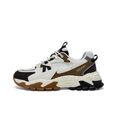 JEEP SPIRIT Low Top Casual Shoes Men's Oxidized Brown