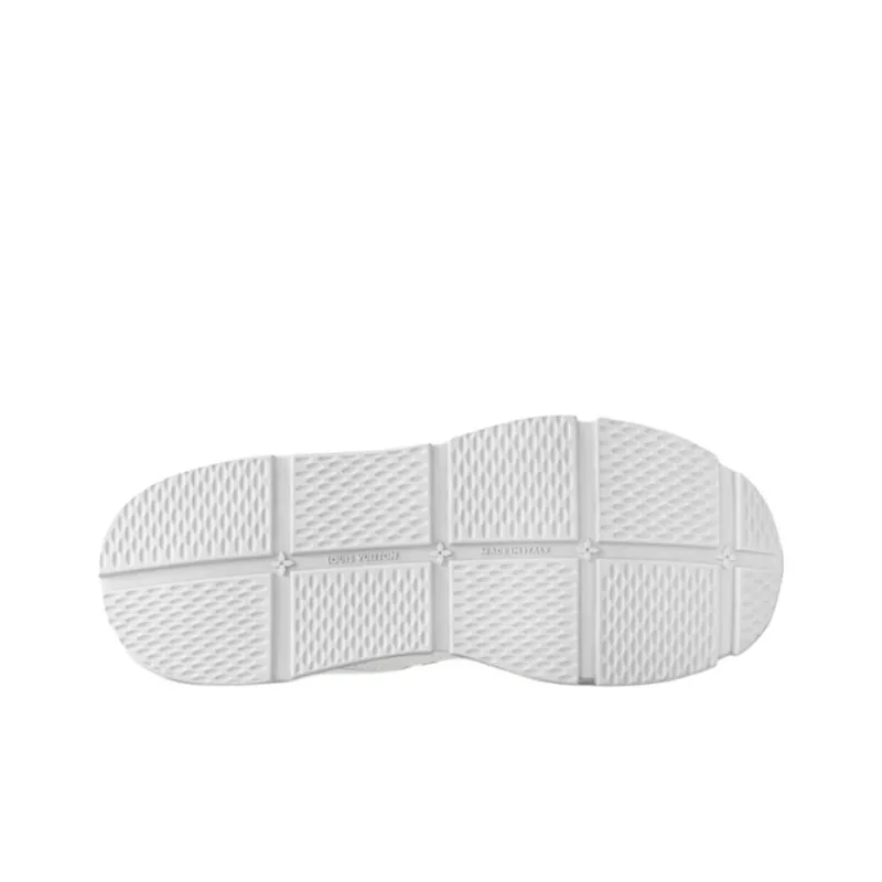 LOUIS VUITTON Classic Low Top Casual Shoes Men's White-5