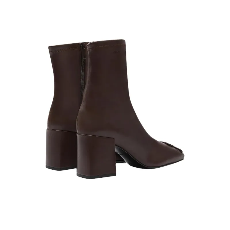 COURREGES Reedition Ankle Boots 7cm Women's Brown-3