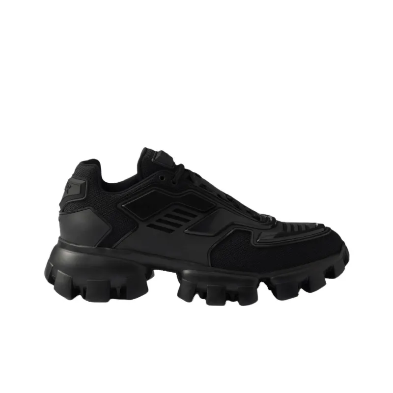PRADA Cloudbust Thunder Low Top Chunky Sneakers Men's Black-1