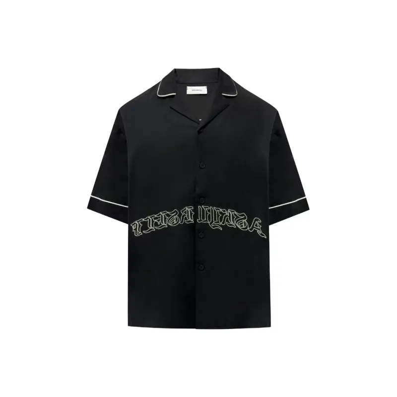 Askyurself Short Sleeved Shirt Unisex Black-0
