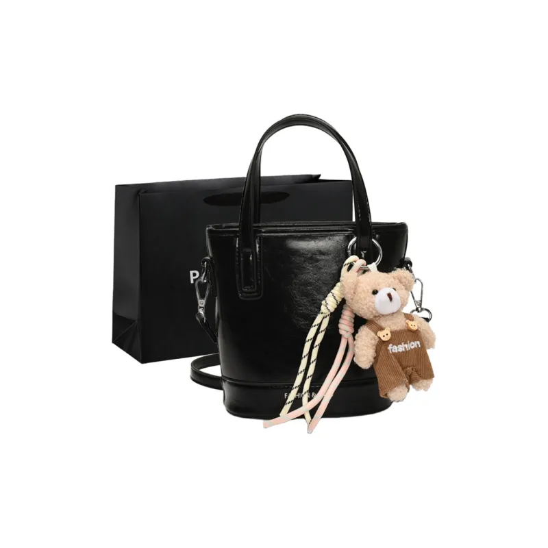 PINK·LAND PU Handbag Regular Women's Yellow/Black/Blue/Pink/Ecru-7