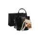 Black with Charm+Shopping Bag