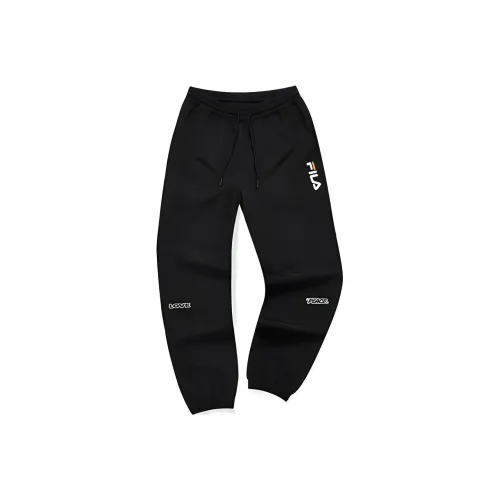 FILA FUSION BASEBALL Series Sports Pants Women's Pitch Black